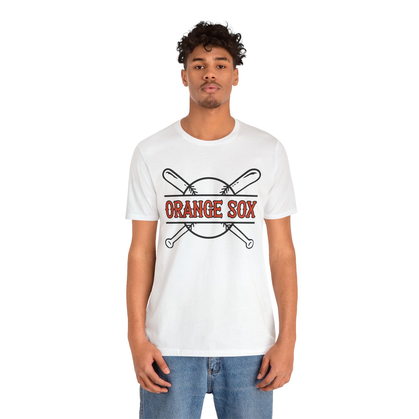 Orange Sox Short Sleeve Tee