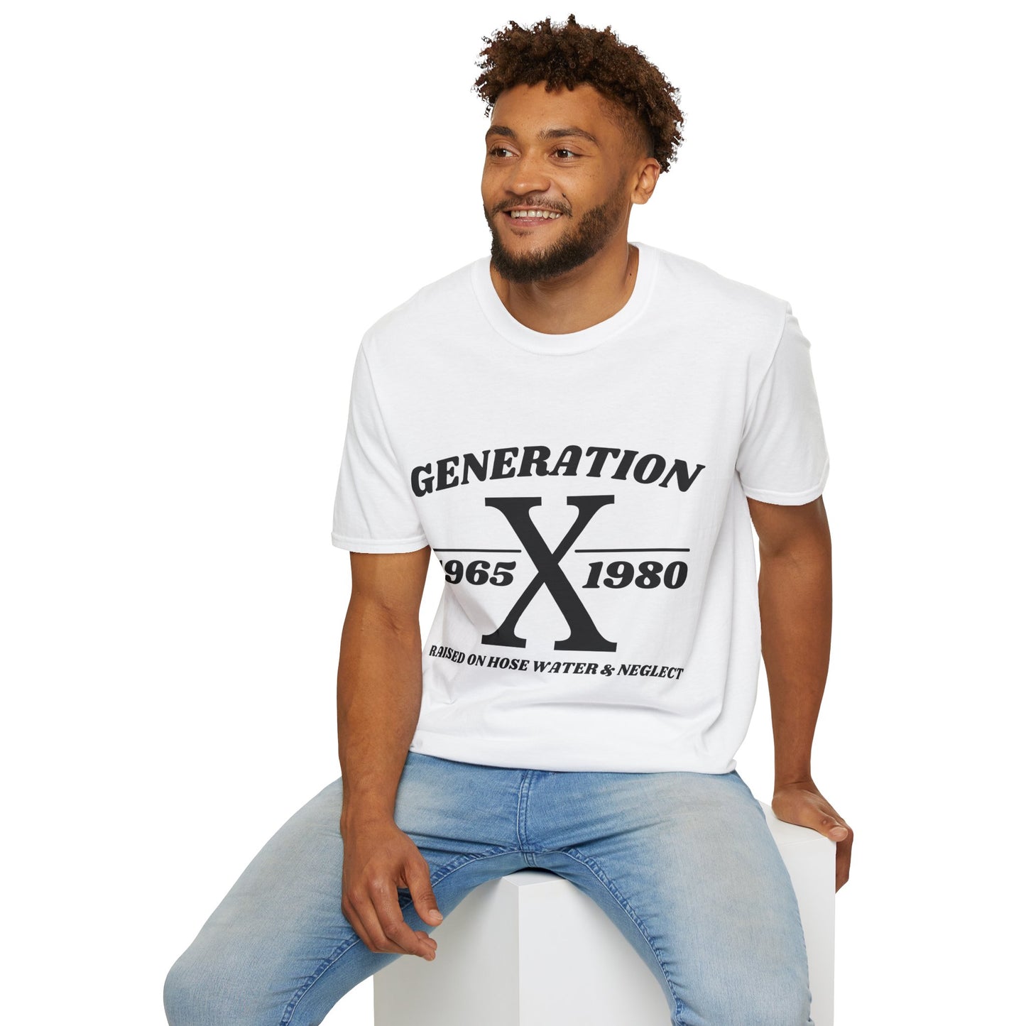 Generation X Softstyle T-Shirt with oversized design