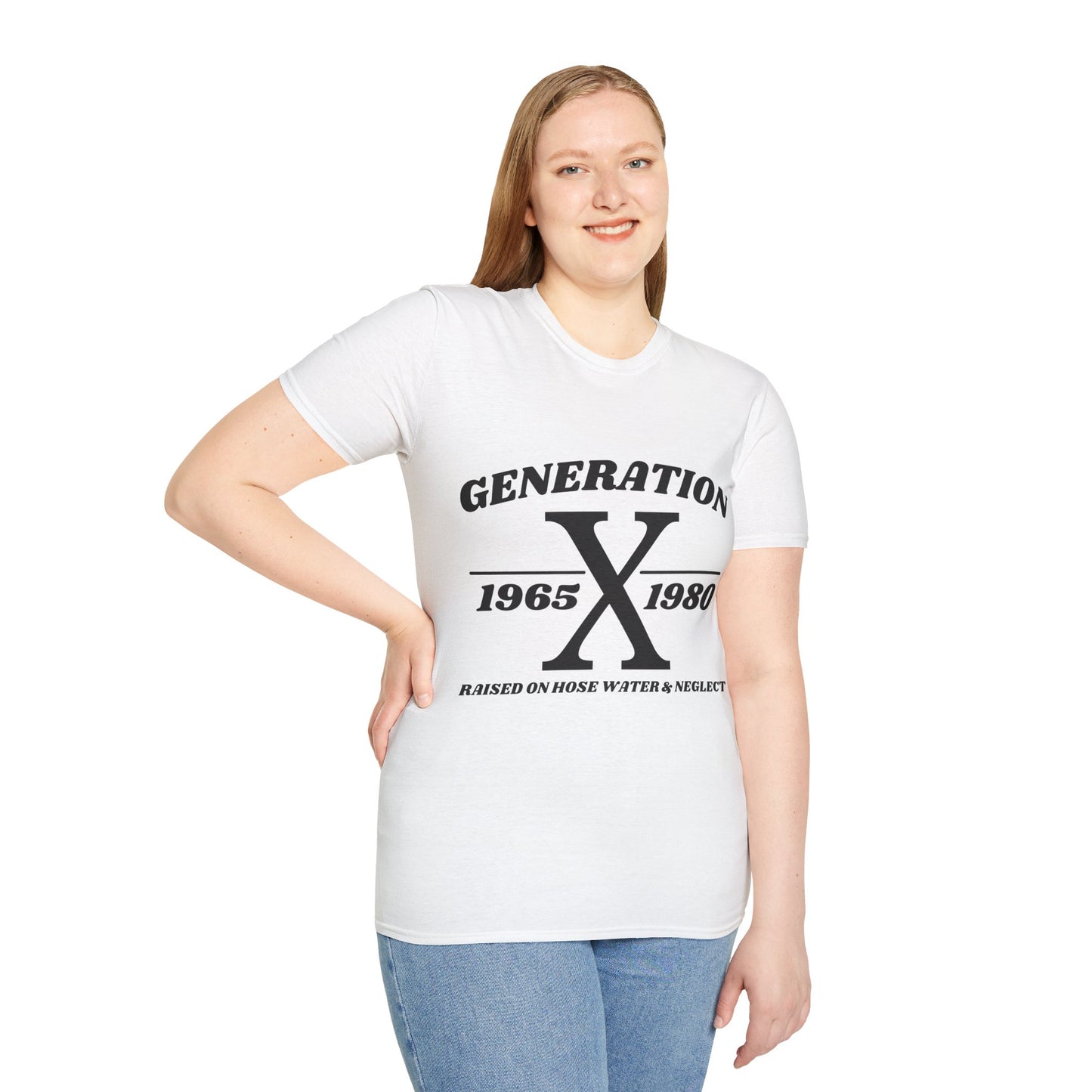 Generation X Softstyle T-Shirt with oversized design