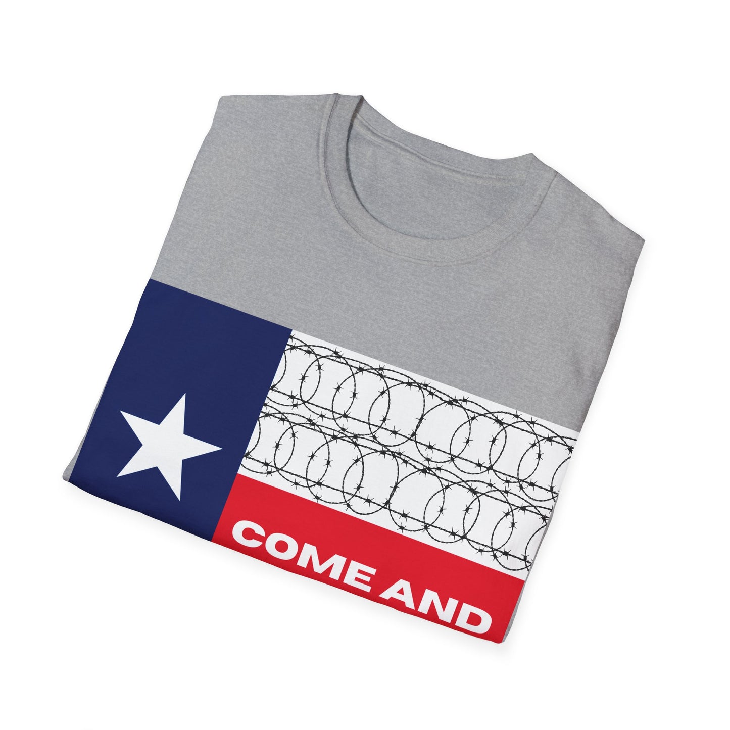 Texas Come and Cut it Softstyle T-Shirt