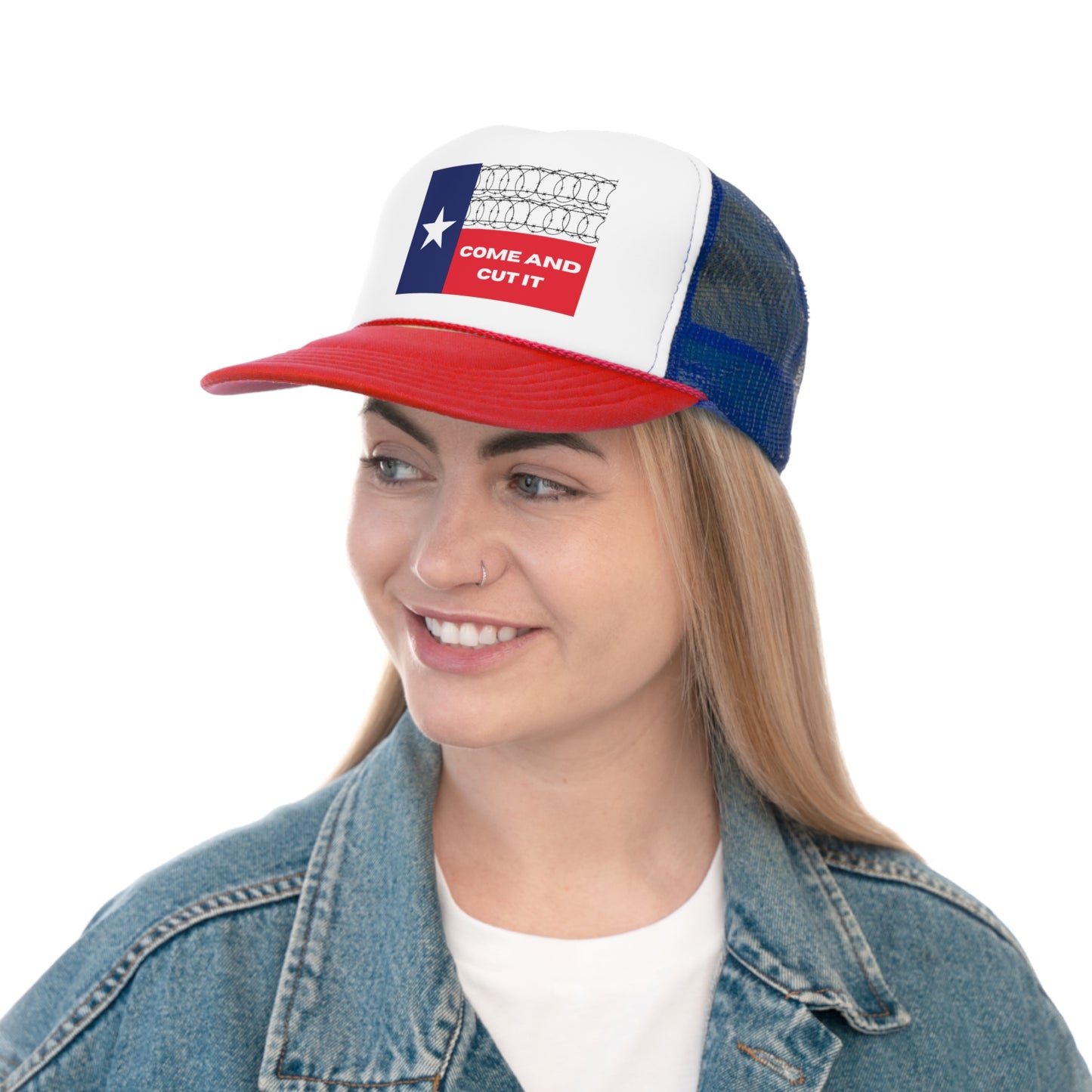 Texas Come and Cut it Trucker Caps