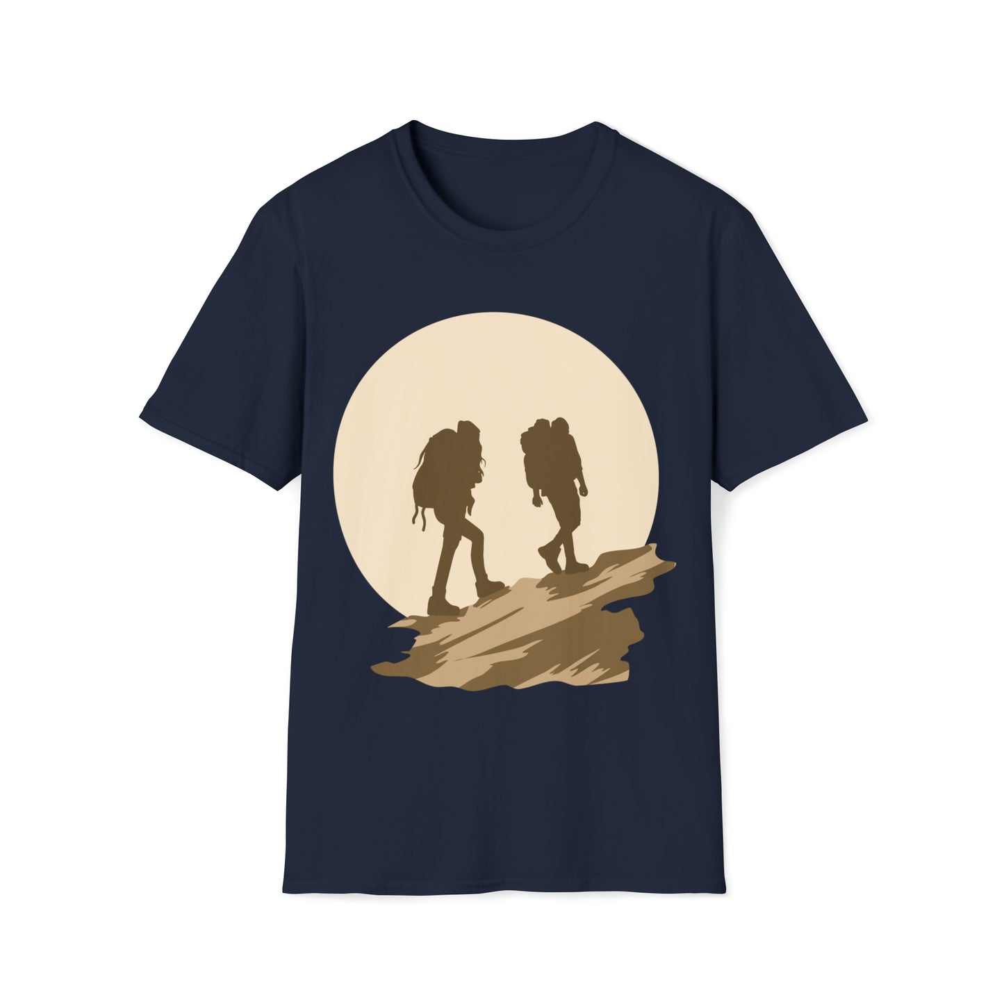 Hiking Graphic Tee Unisex Softstyle T-Shirt