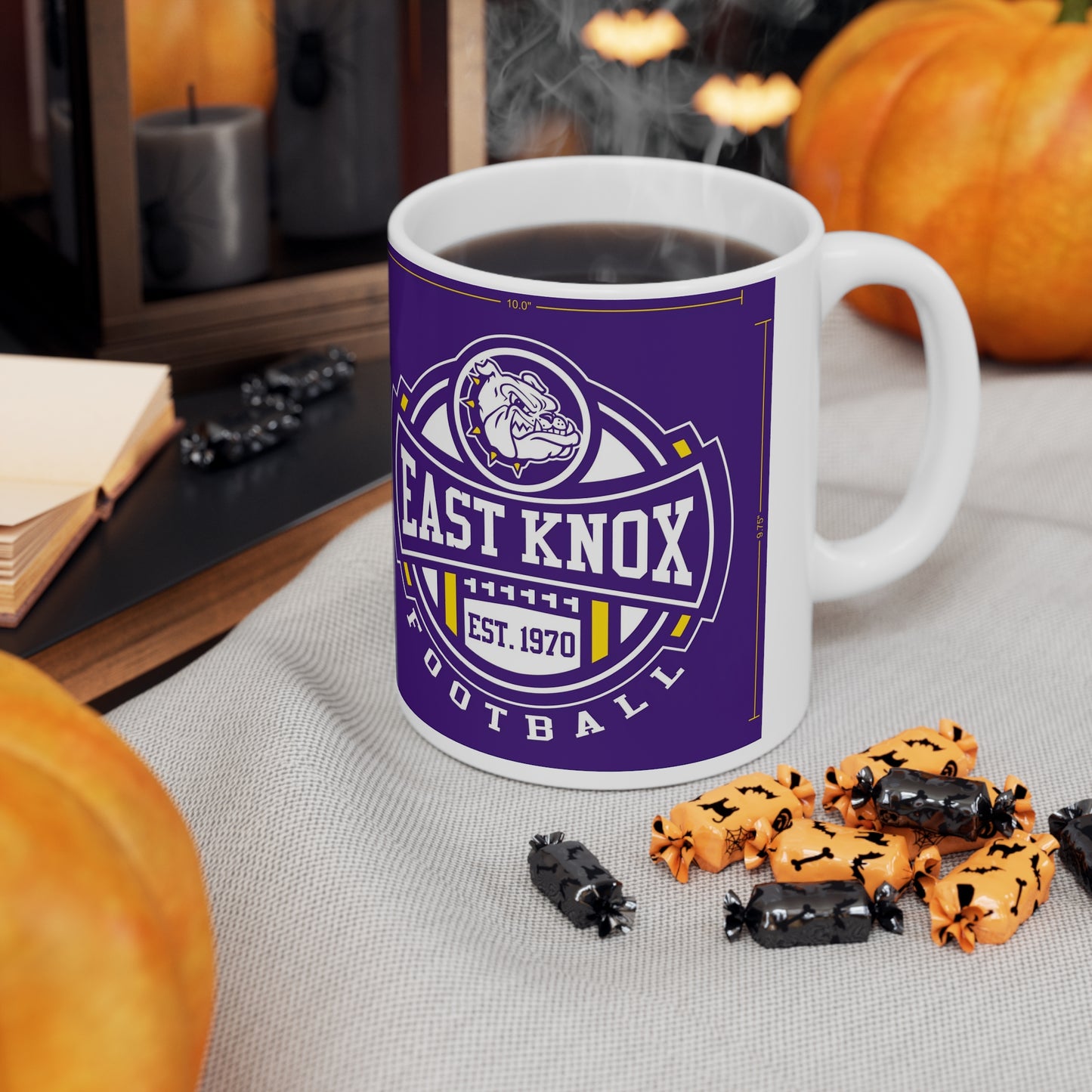 East Knox Football Ceramic Mug 11oz