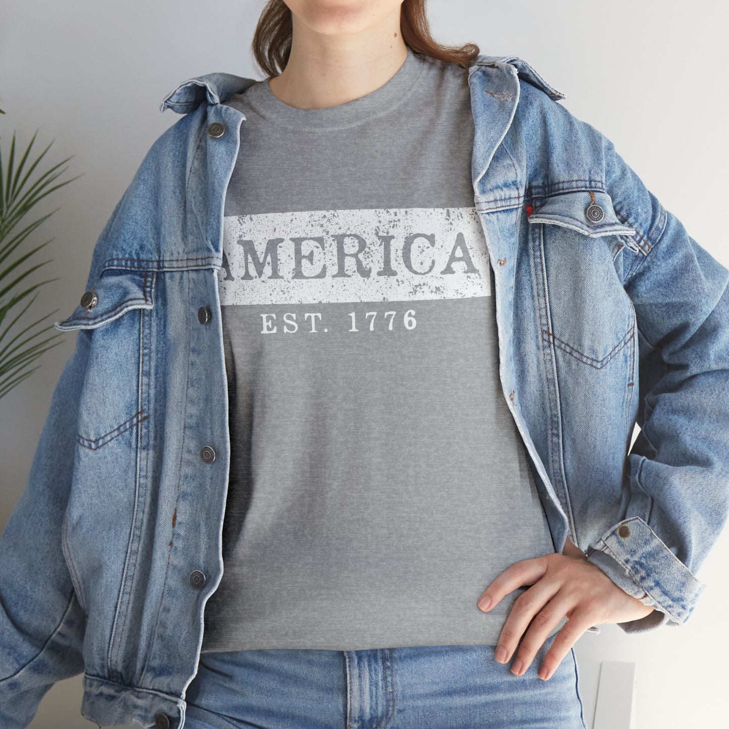 America 1776 Unisex Heavy Cotton Tee