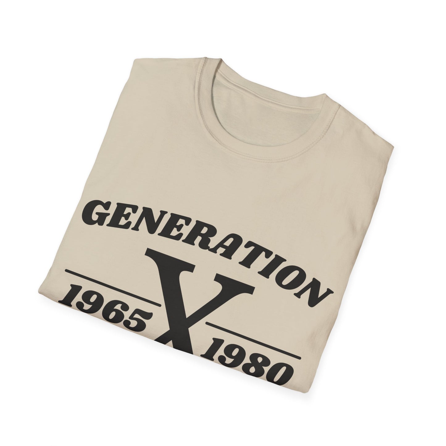 Generation X Softstyle T-Shirt with oversized design