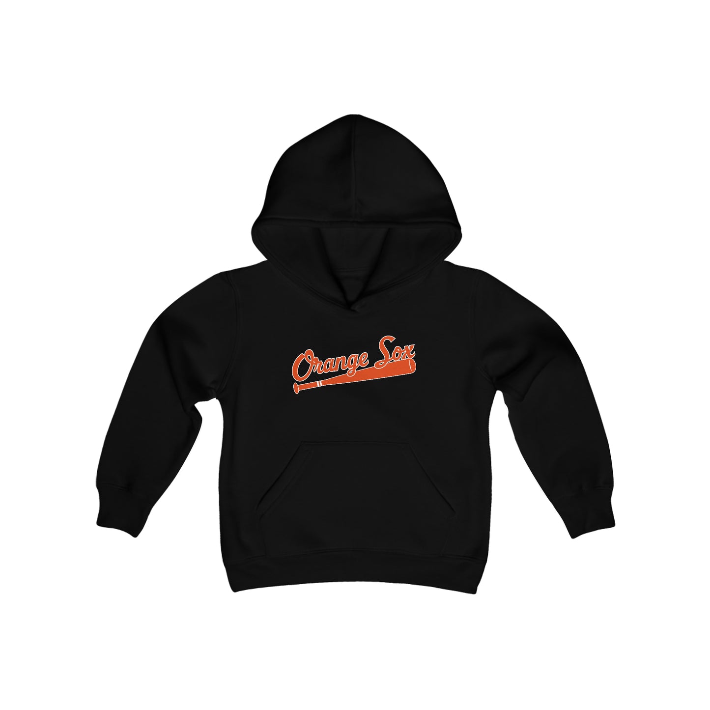 Orange Sox Youth Heavy Blend Hooded Sweatshirt
