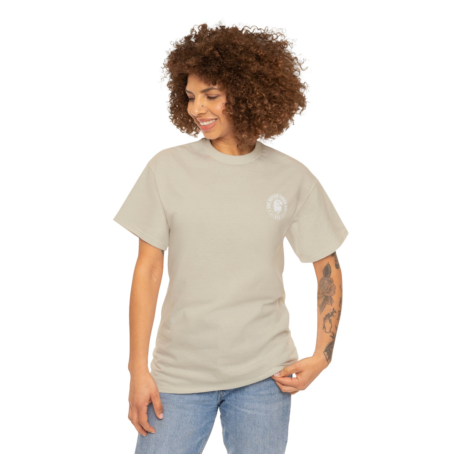 USA Don't Tread on Me Unisex Heavy Cotton Tee