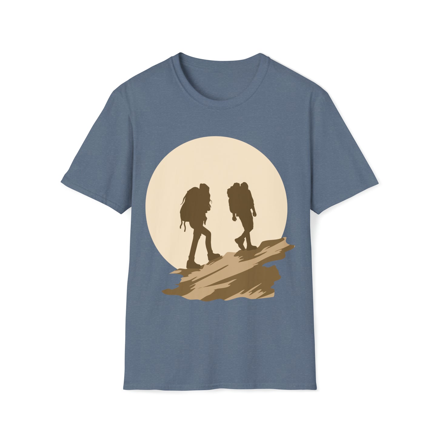 Hiking Graphic Tee Unisex Softstyle T-Shirt