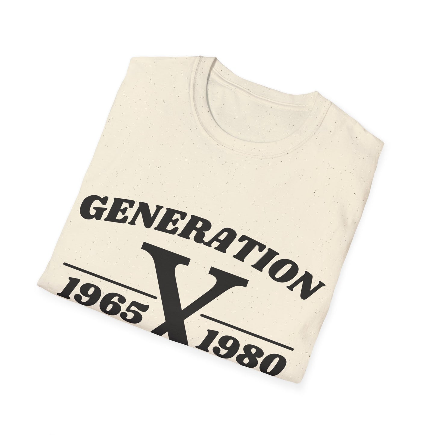 Generation X Softstyle T-Shirt with oversized design
