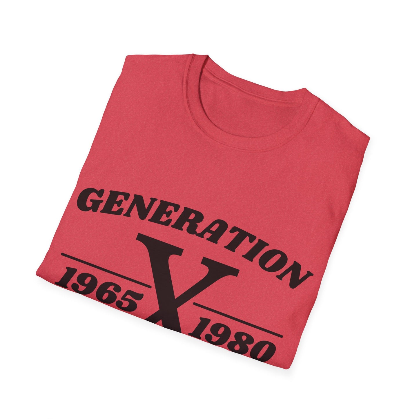 Generation X Softstyle T-Shirt with oversized design