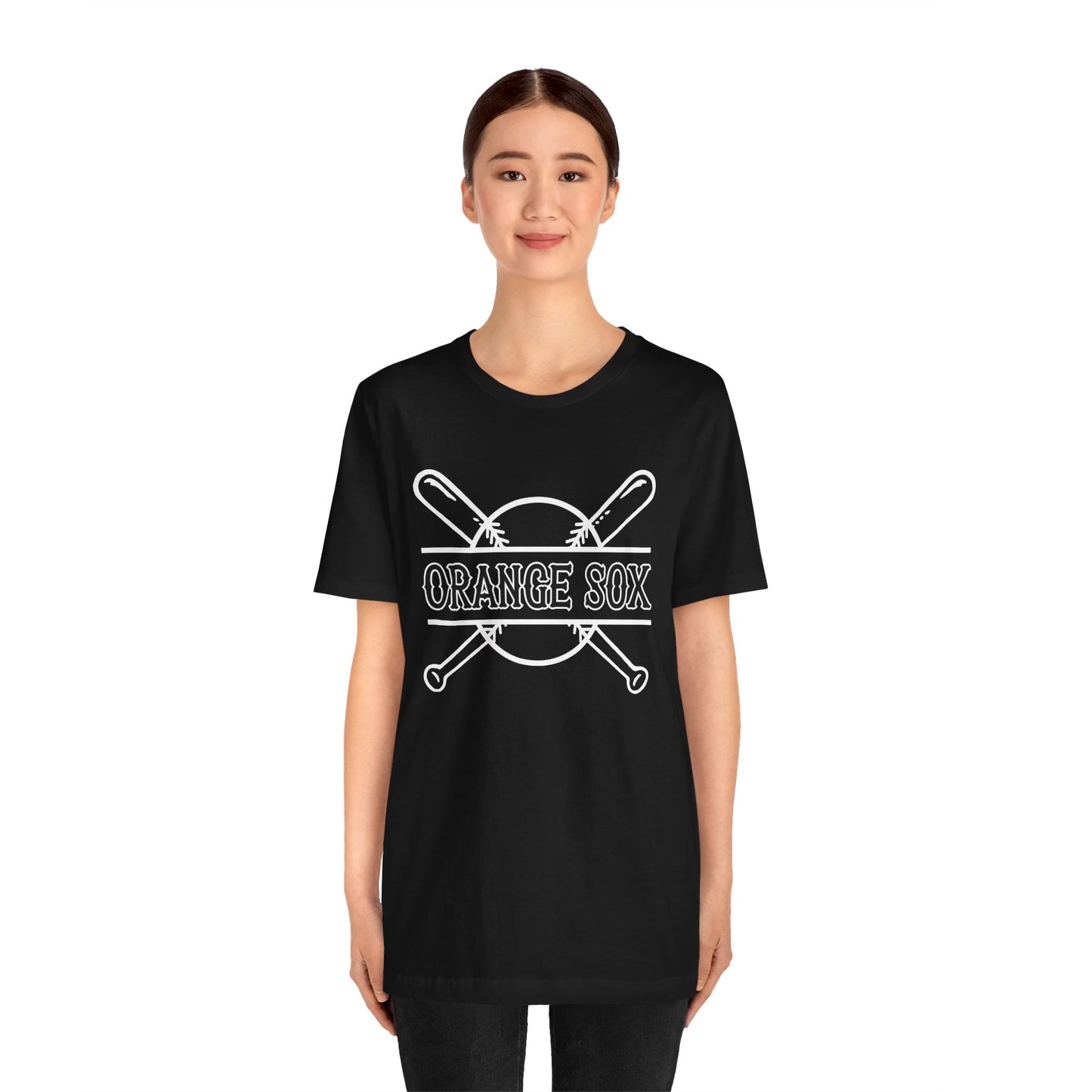 Orange Sox Short Sleeve Tee