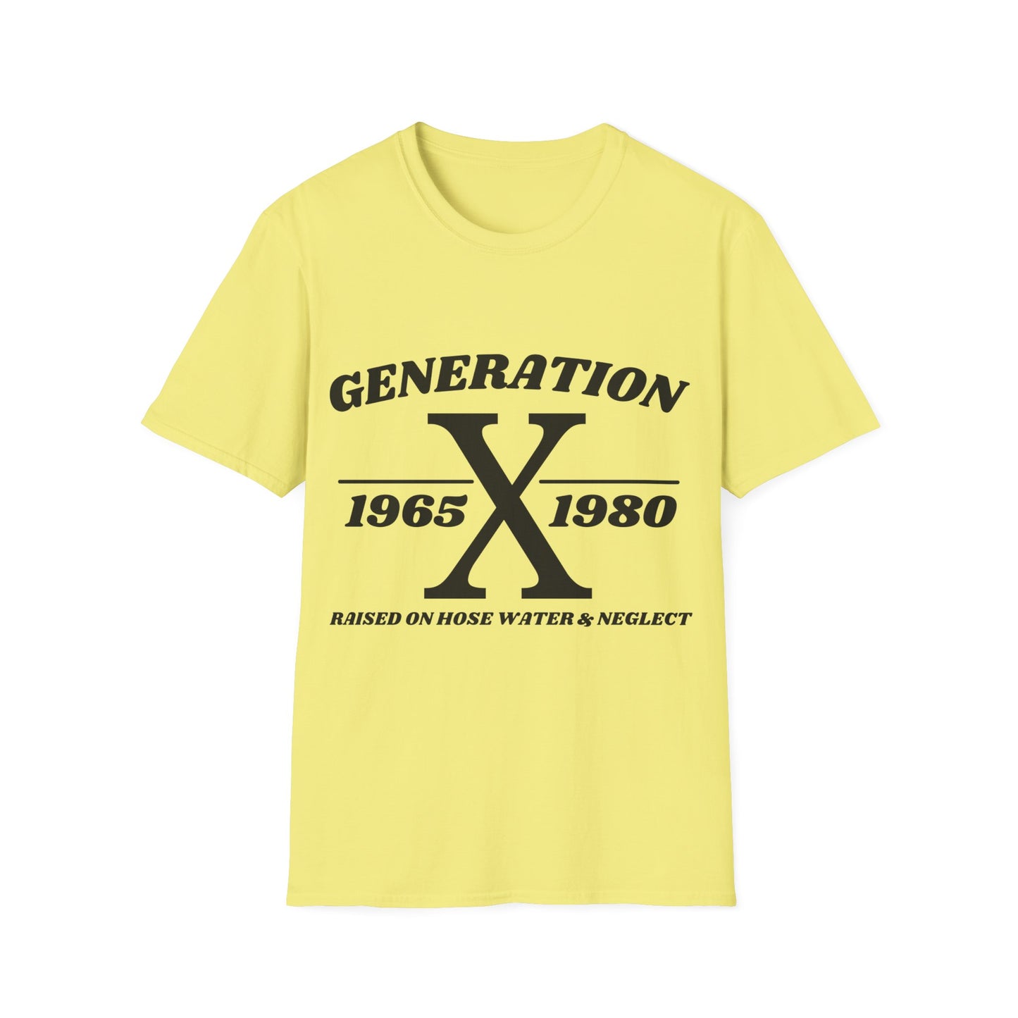 Generation X Softstyle T-Shirt with oversized design