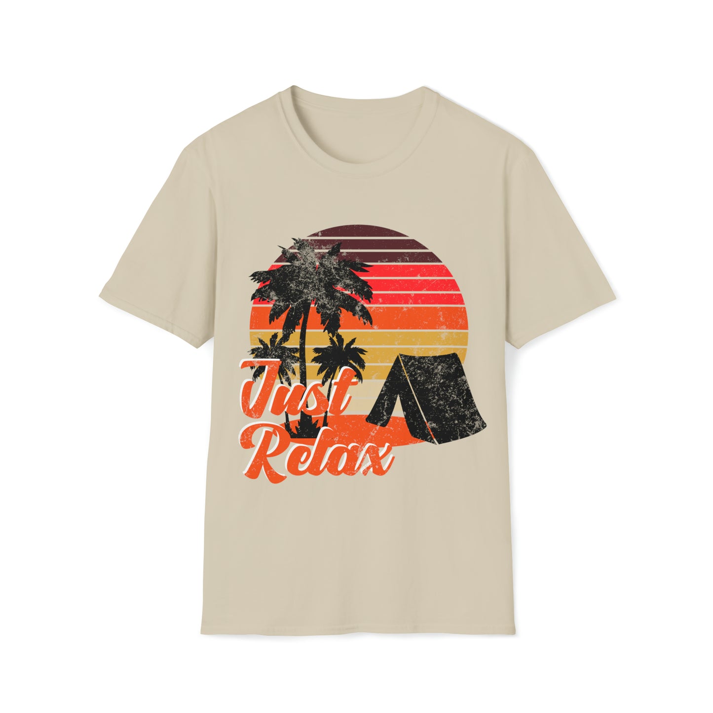 Just Relax Graphic Tee Unisex Softstyle T-Shirt