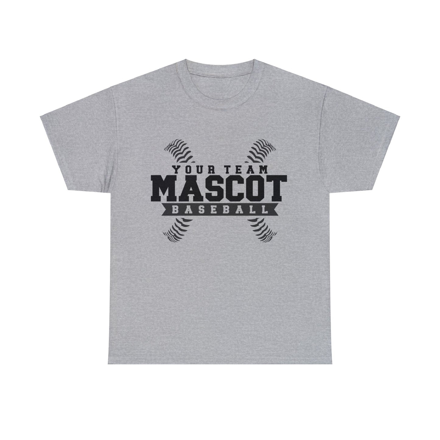Custom School and Mascot BASEBALL T-Shirt