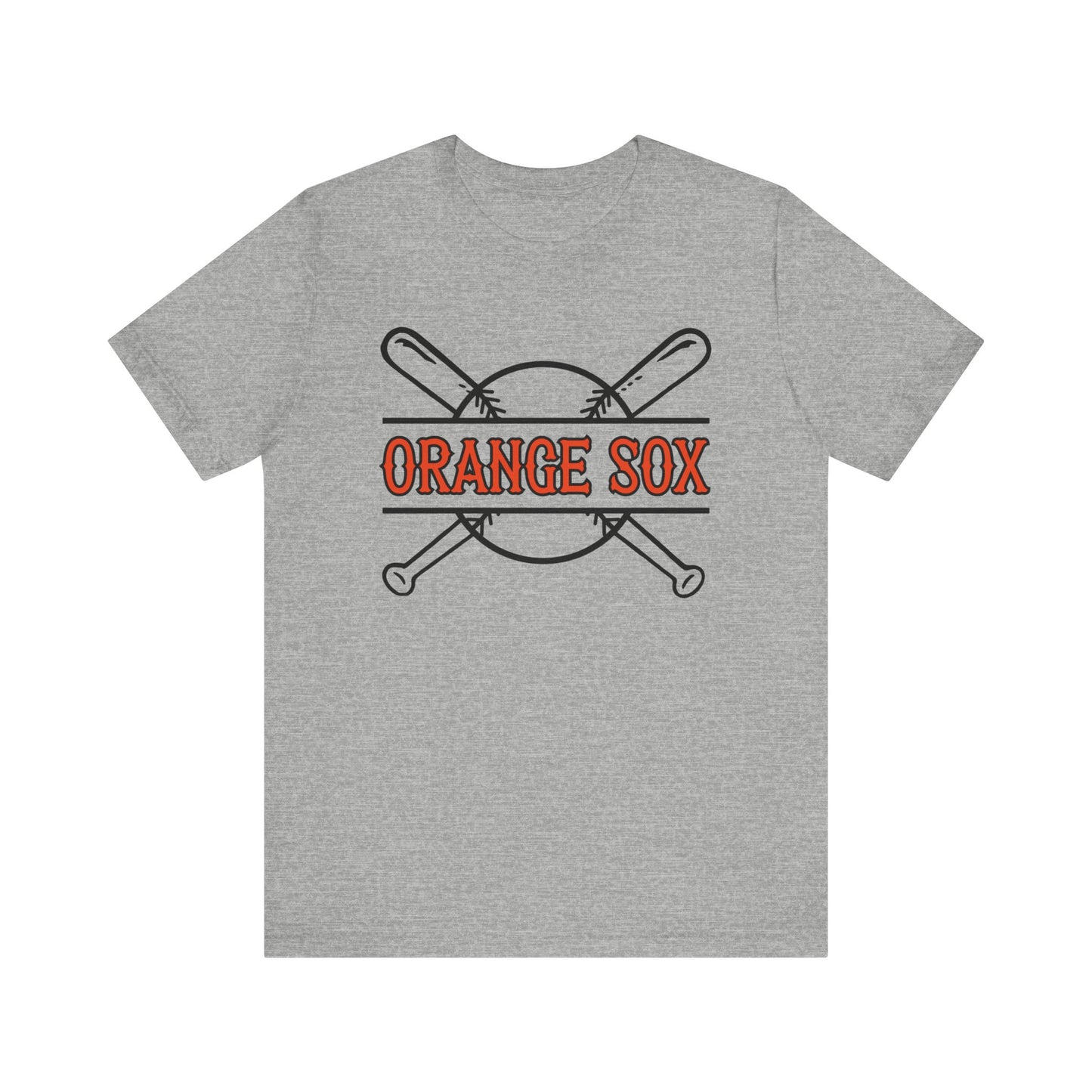 Orange Sox Short Sleeve Tee
