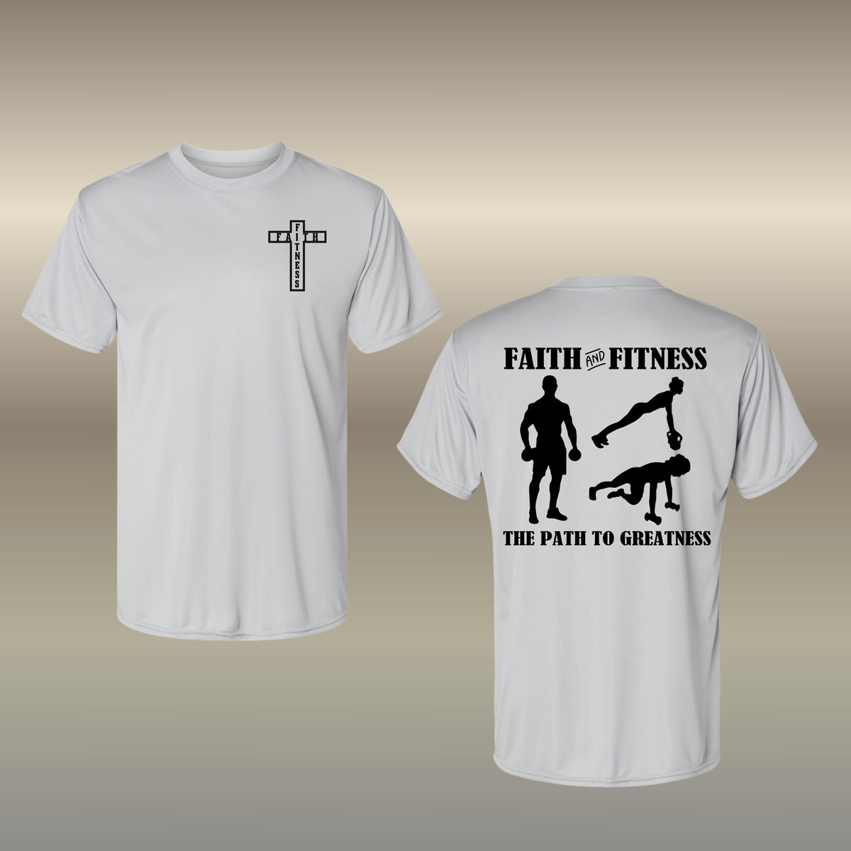 Faith and Fitness Momentum Performance T-Shirt 222818