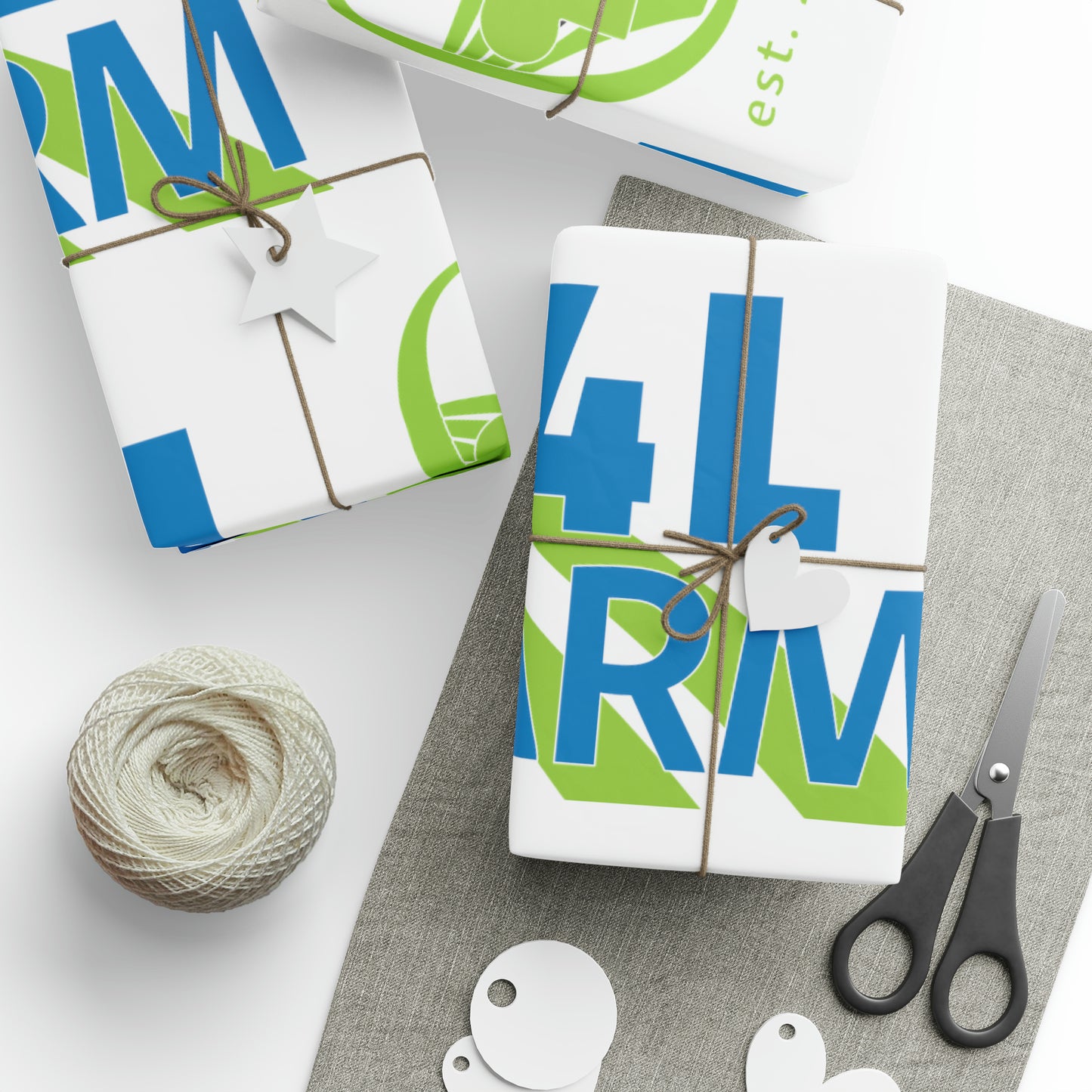 L4L Farm Wrapping Papers