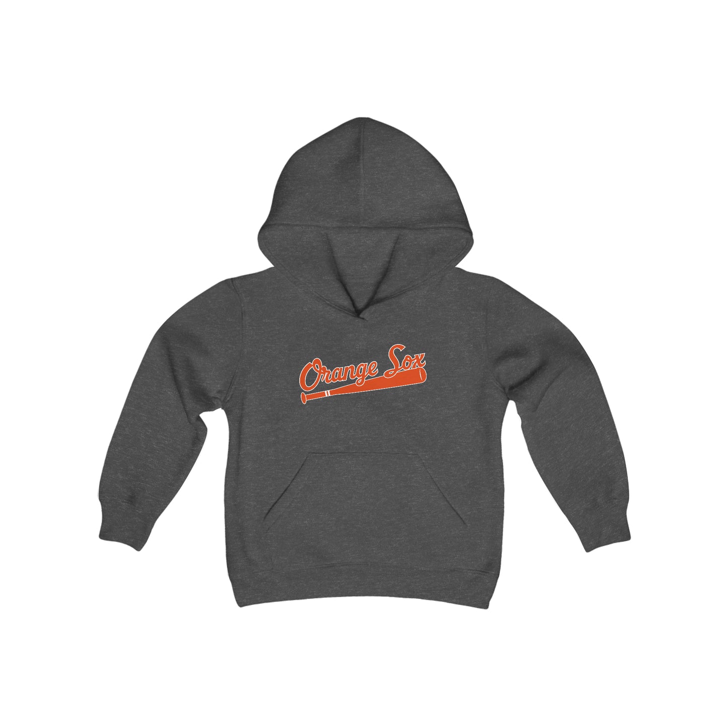 Orange Sox Youth Heavy Blend Hooded Sweatshirt