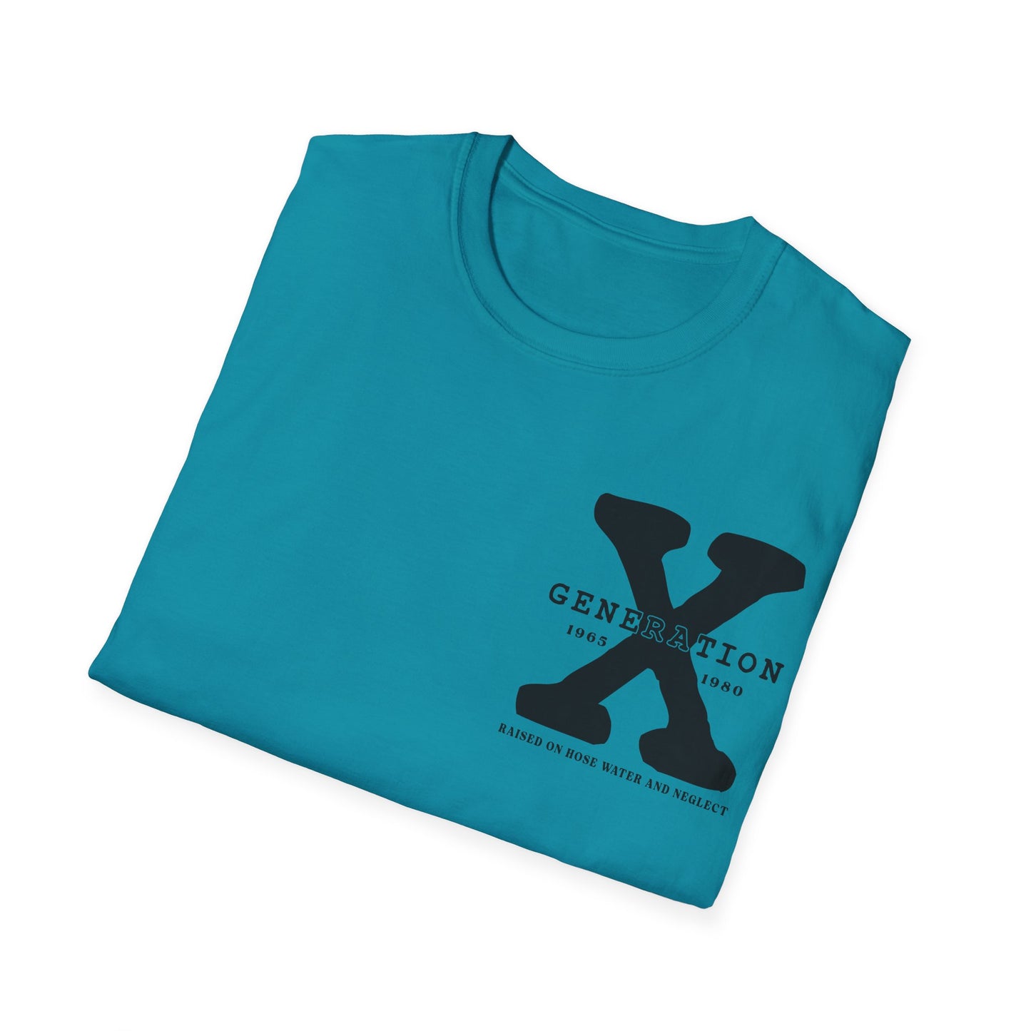 Generation X Softstyle T-Shirt Front and Back Print