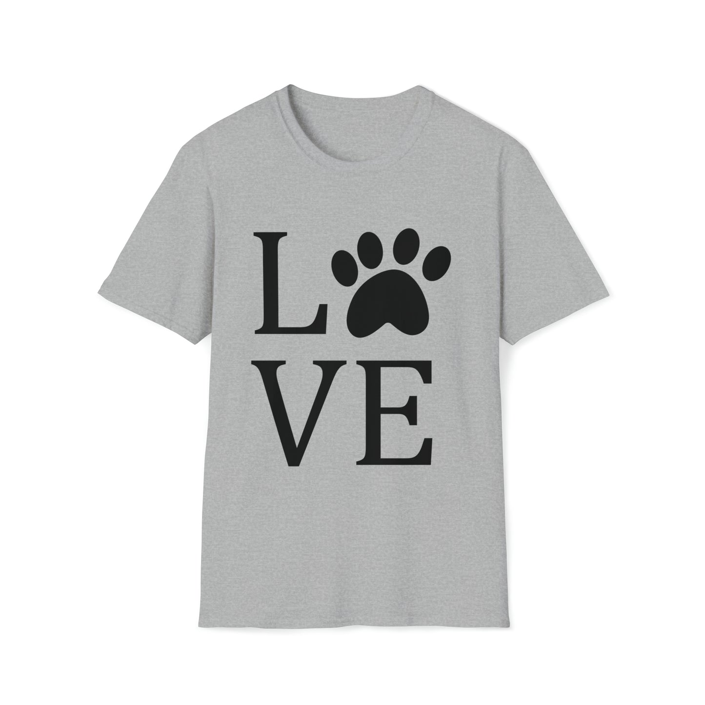 Love my Dog Graphic Tee Unisex Softstyle T-Shirt