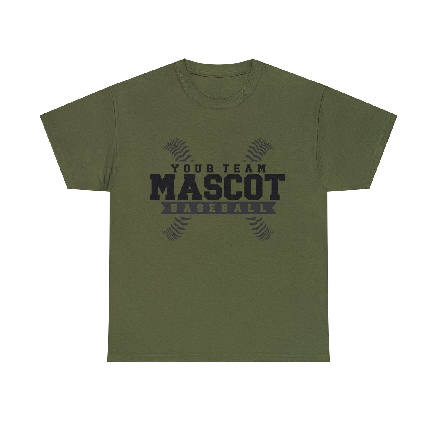 Custom School and Mascot BASEBALL T-Shirt