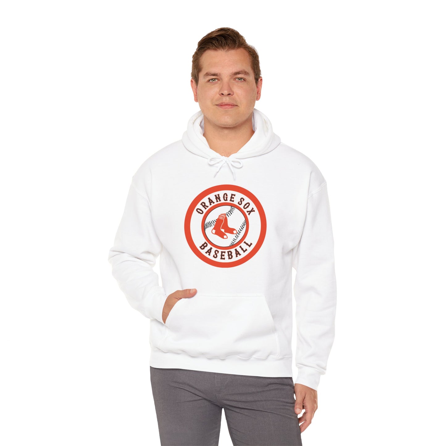 Orange Sox Unisex Heavy Blend™ Hooded Sweatshirt