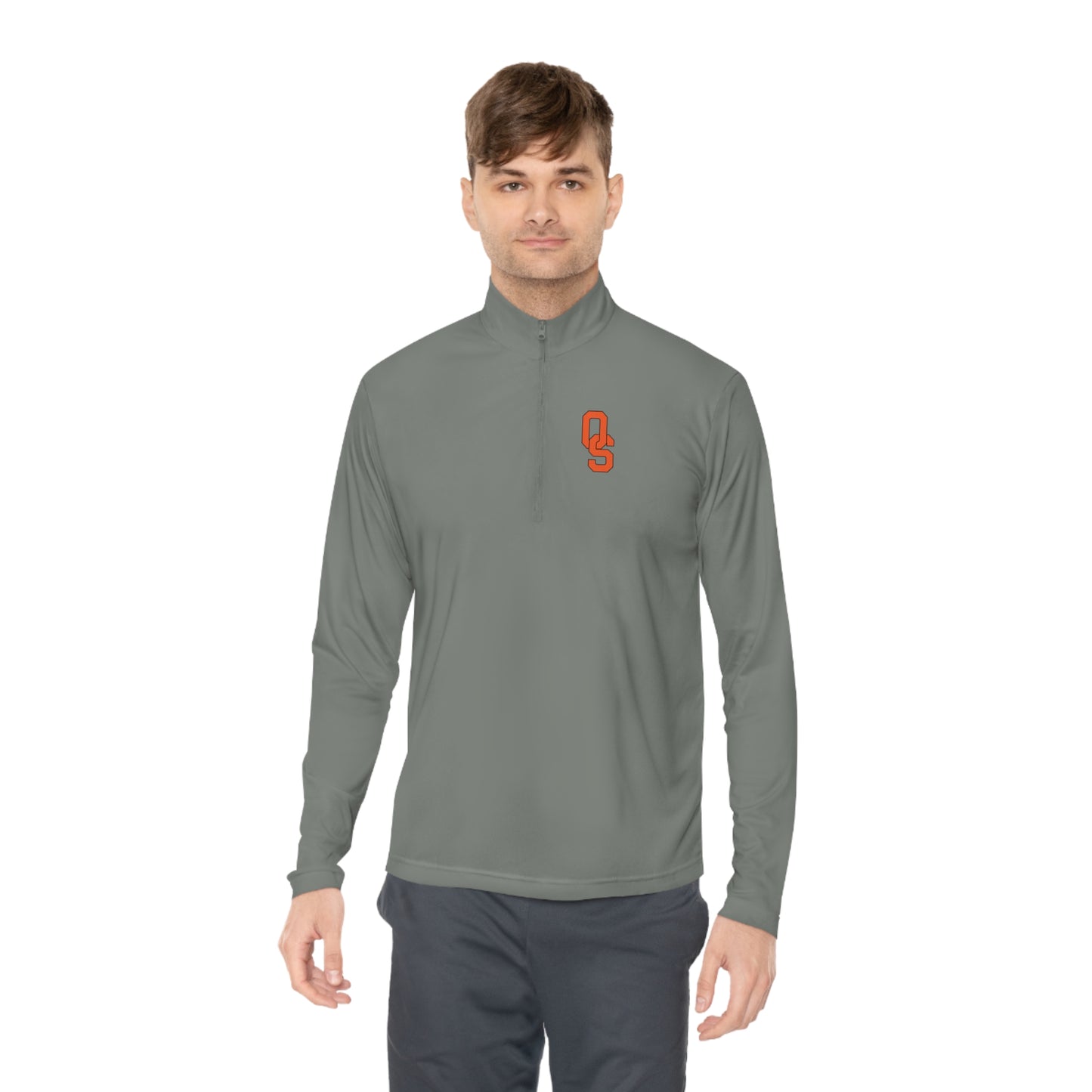 Orange Sox Unisex Quarter-Zip Pullover