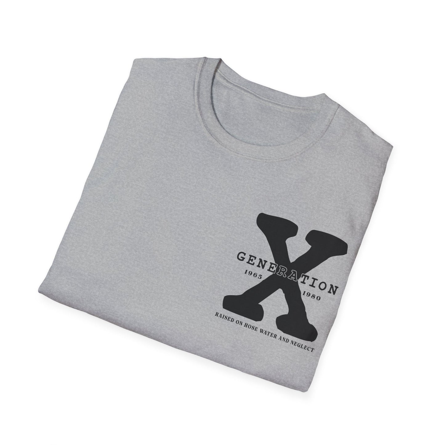 Generation X Softstyle T-Shirt Front and Back Print