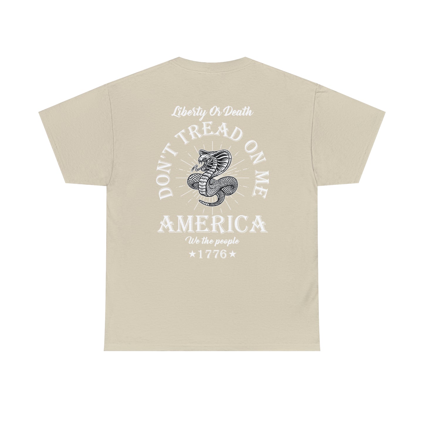USA Don't Tread on Me Unisex Heavy Cotton Tee
