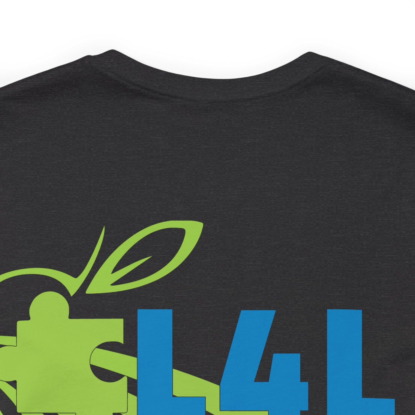 L4L Farm Front and Back design Unisex Jersey Short Sleeve Tee