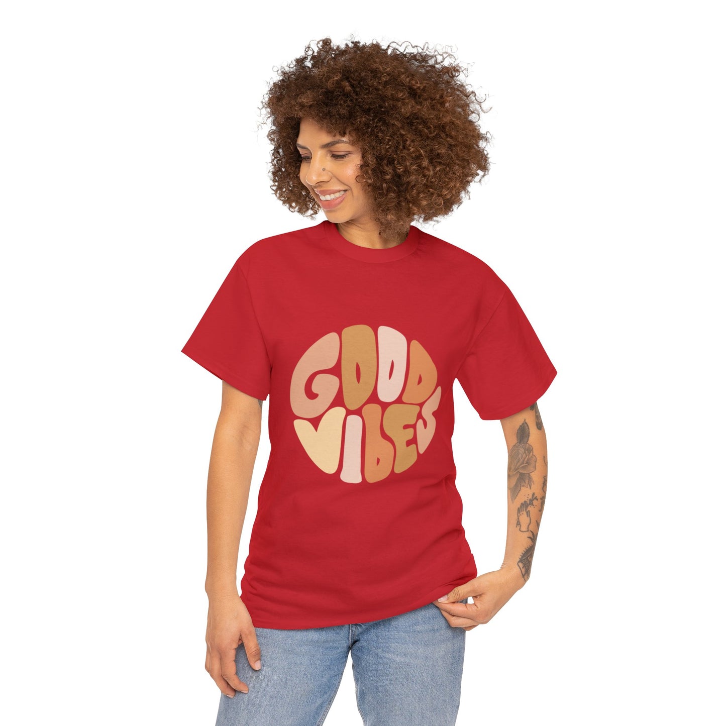 Good Vibes Unisex Heavy Cotton Tee