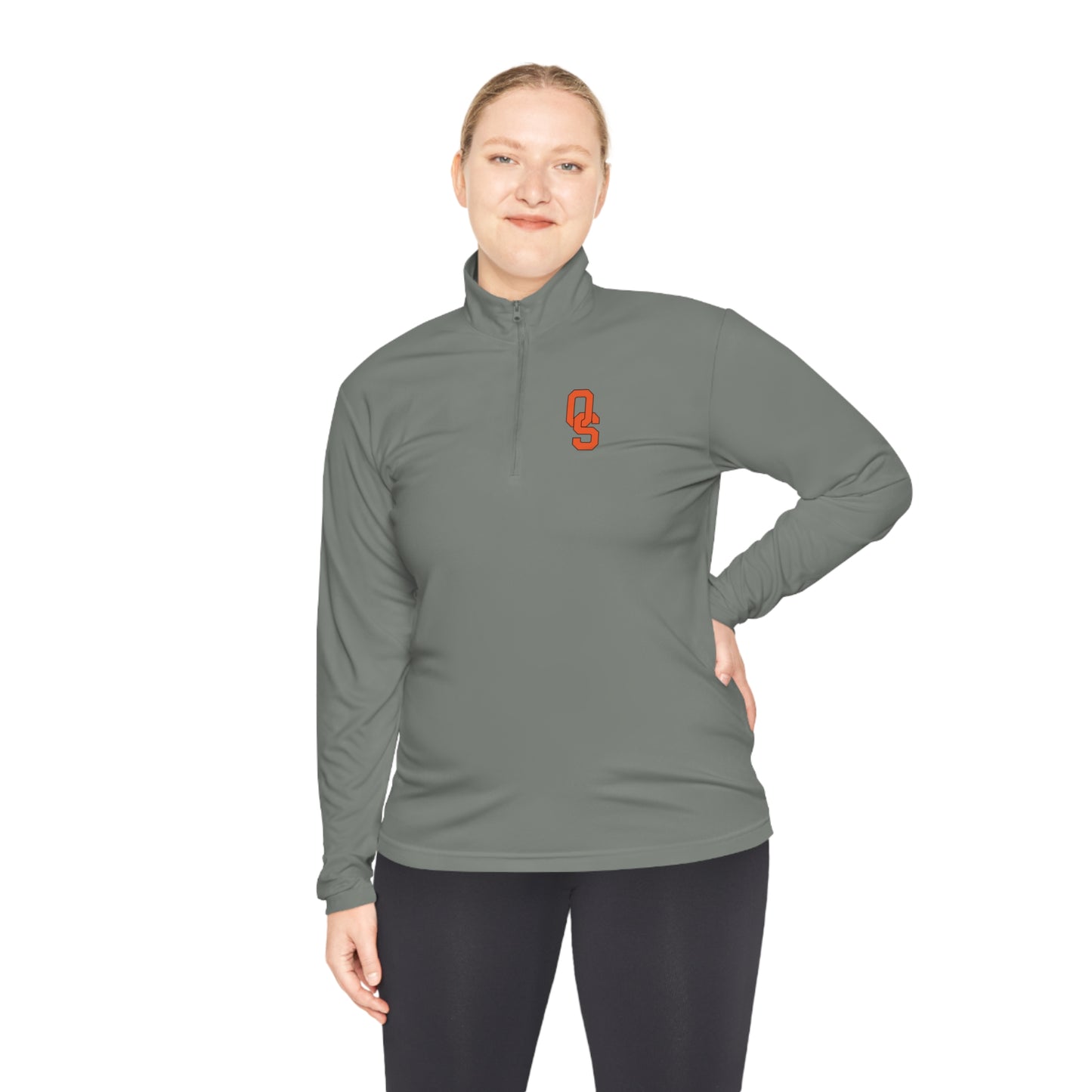 Orange Sox Unisex Quarter-Zip Pullover