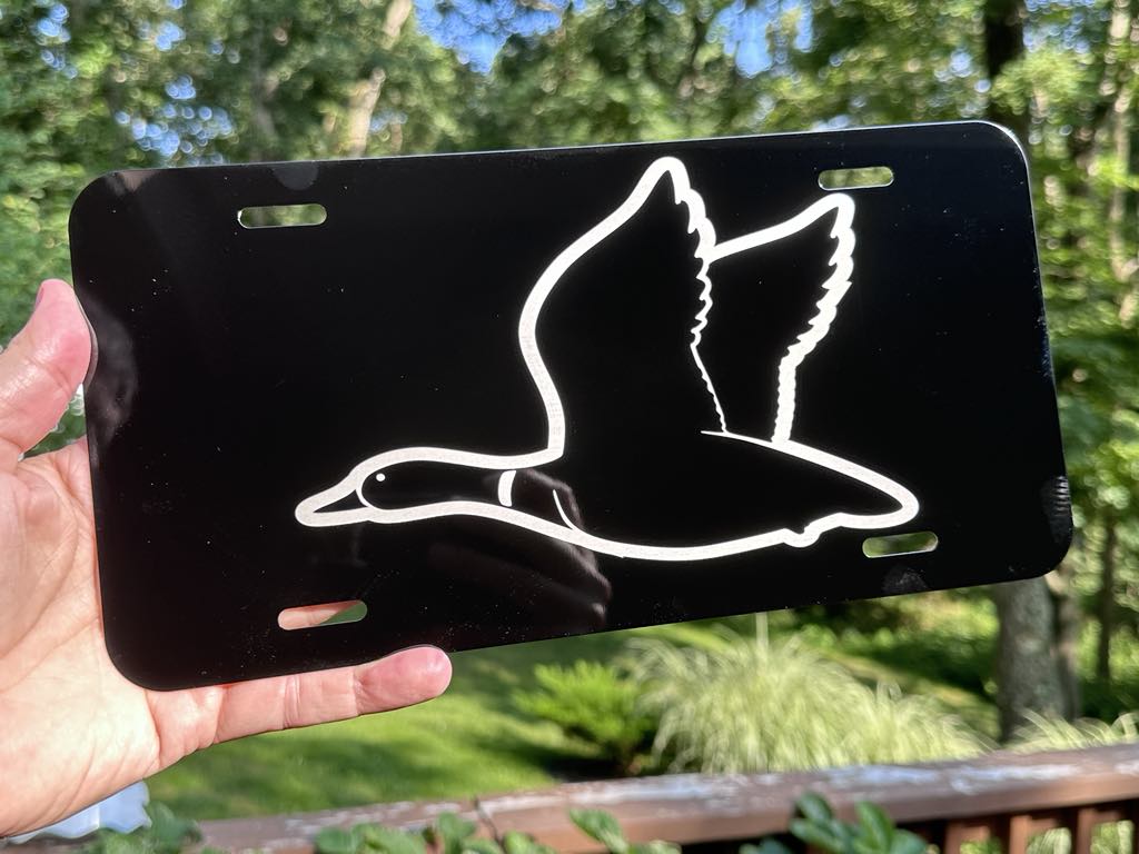 Mallard Duck Front Plate