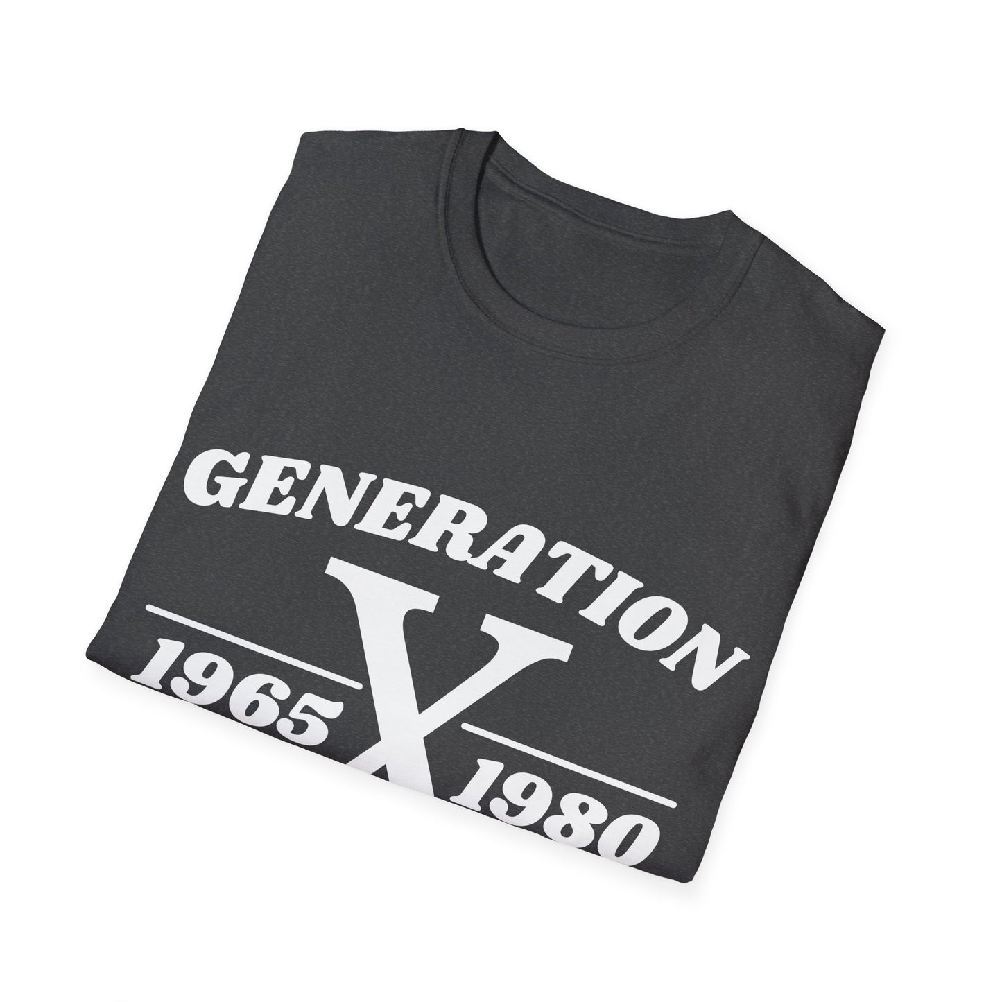 Generation X Softstyle T-Shirt with oversized design