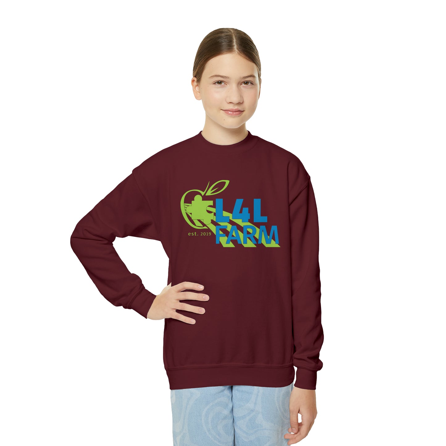 L4L Farm Youth Crewneck Sweatshirt
