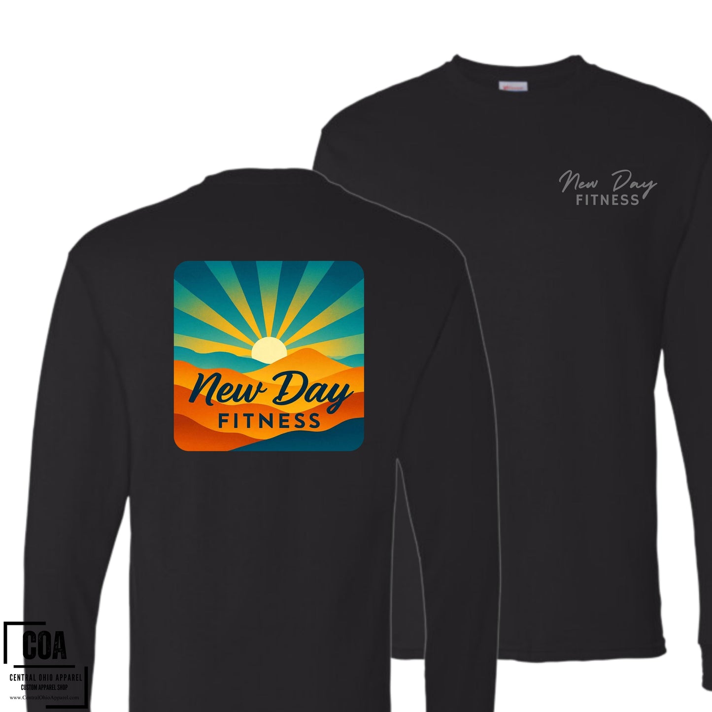 New Day Fitness Haynes 5286 Cotton Long Sleeve