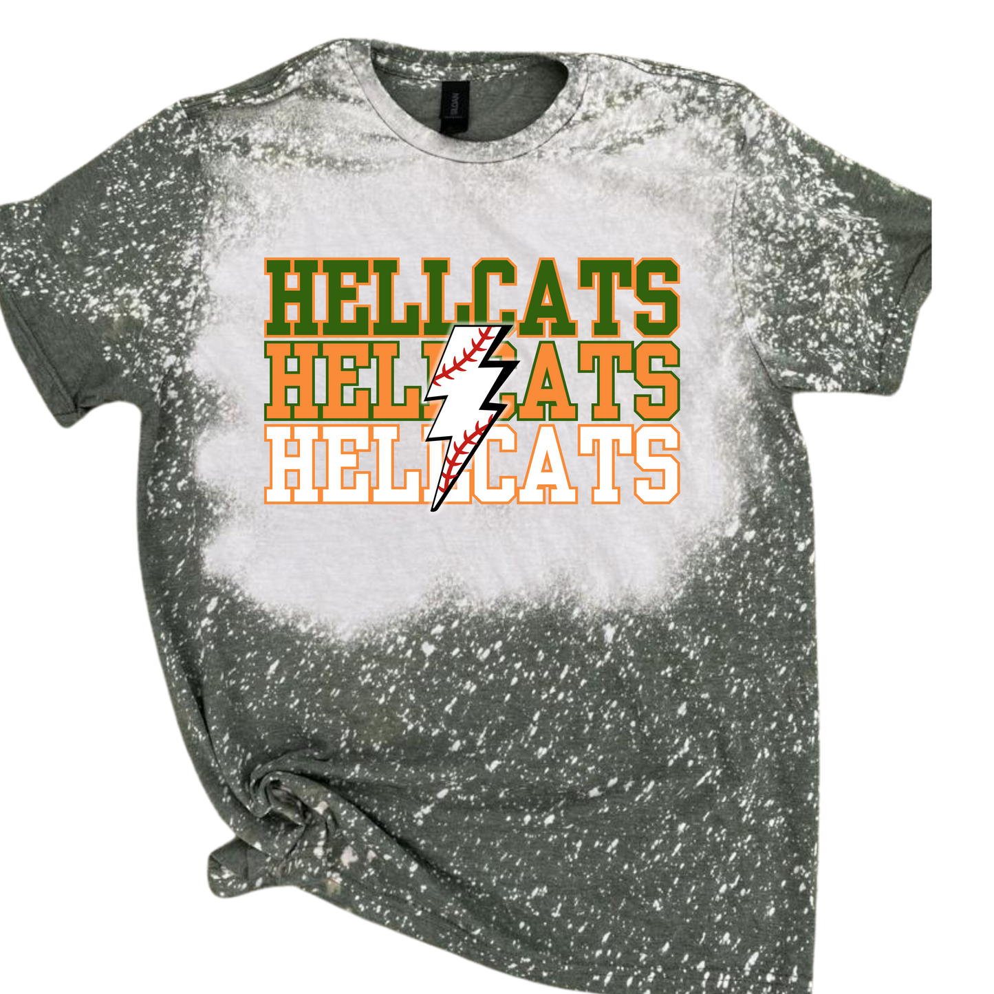 Hellcats Custom Bleached T-Shirt