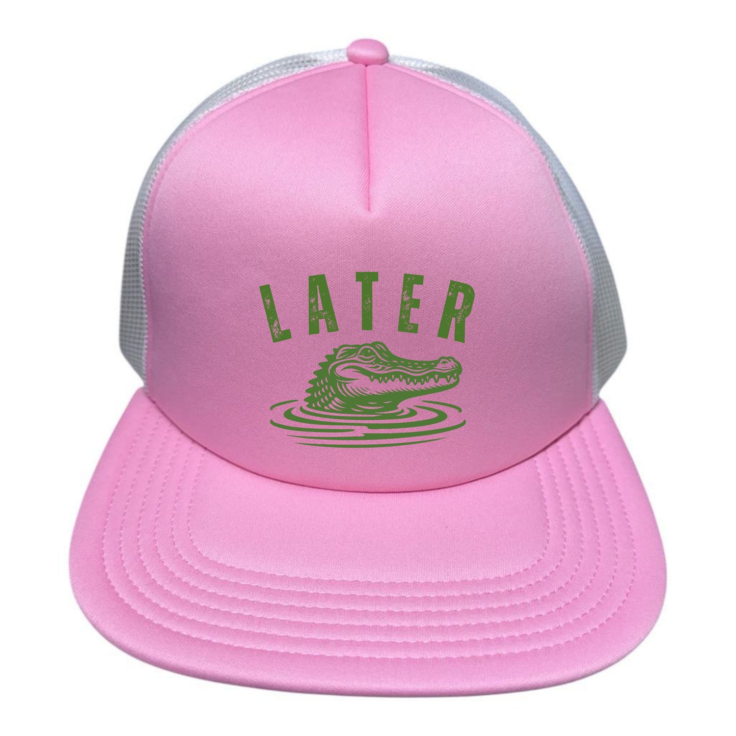 Later Gator Foam Trucker SnapBack Hat