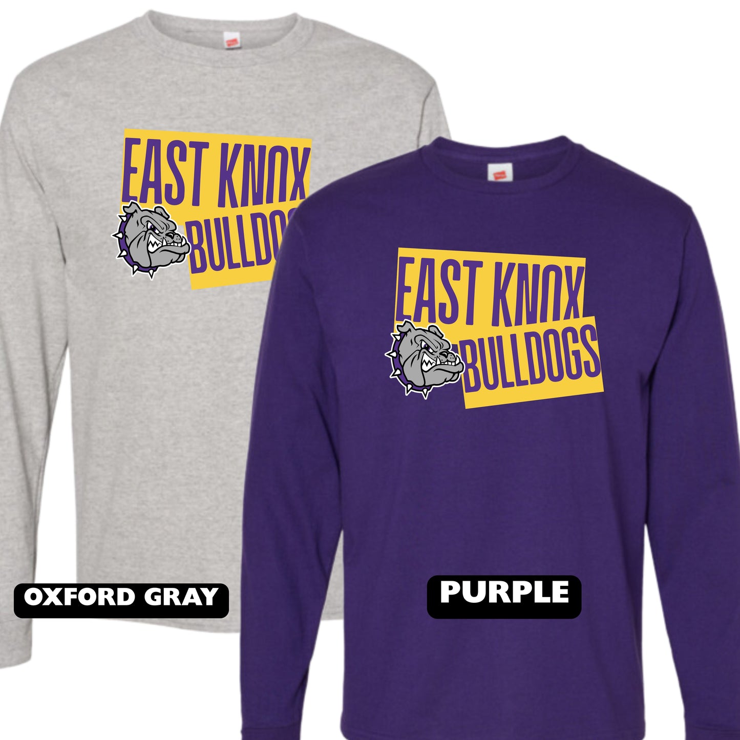 East Knox PTO Fundraiser Long Sleeve Design 8