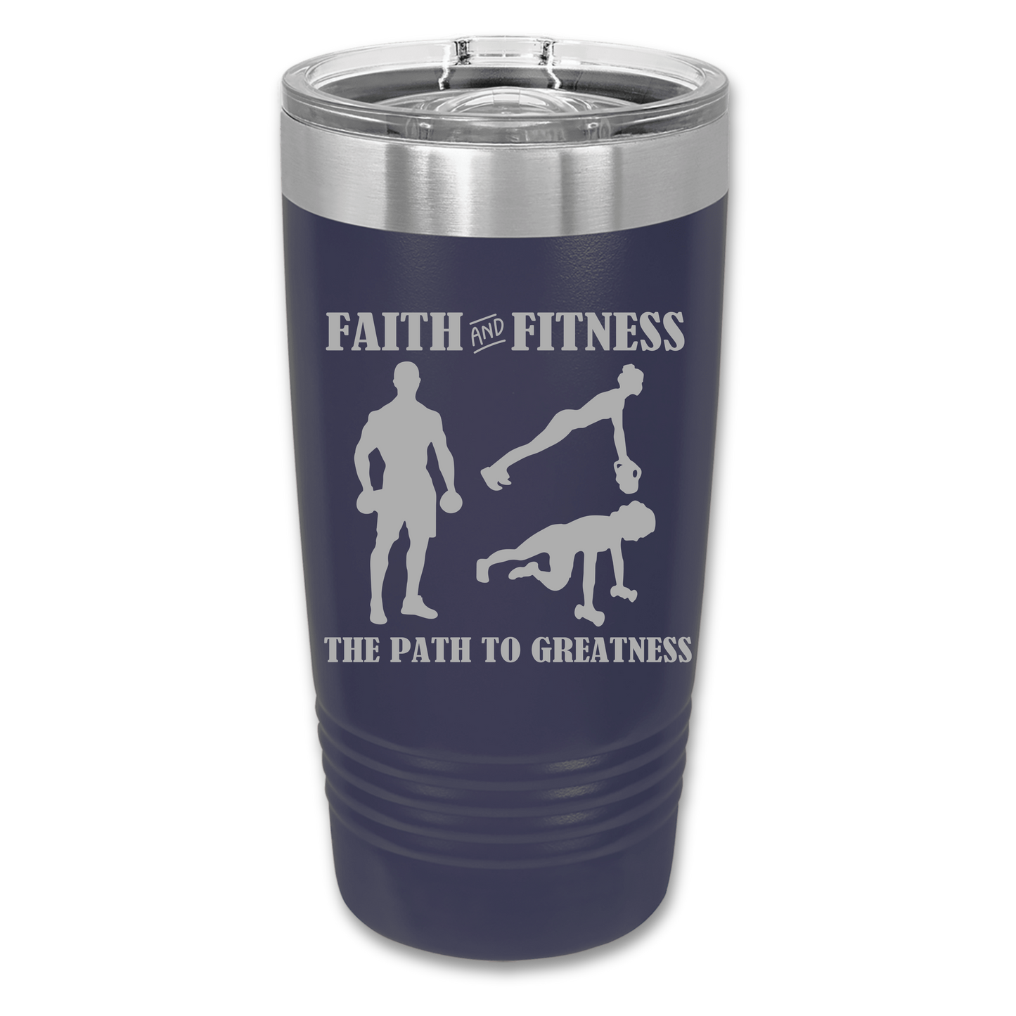 Faith and Fitness 20 oz Tumbler