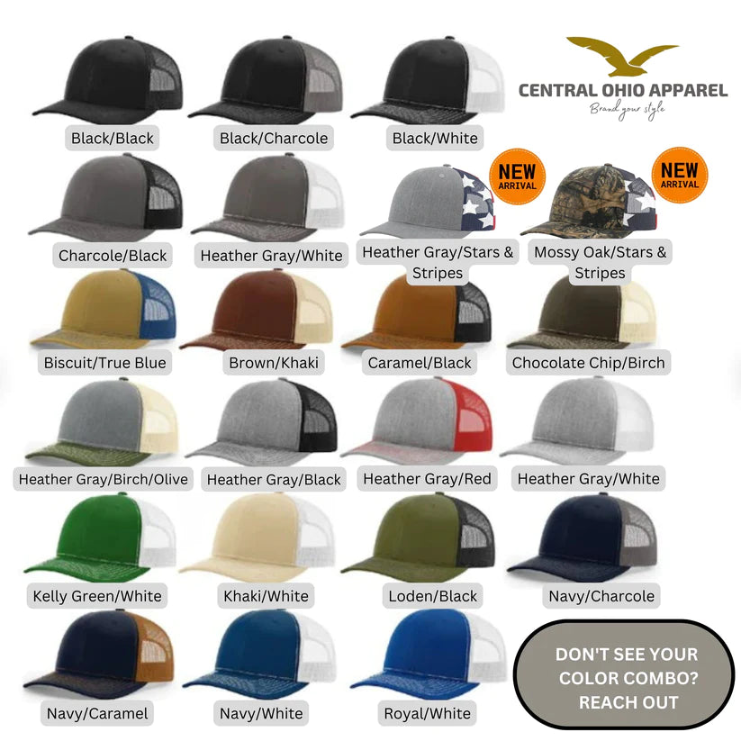 L4L Farm Custom Leather Patch Hat