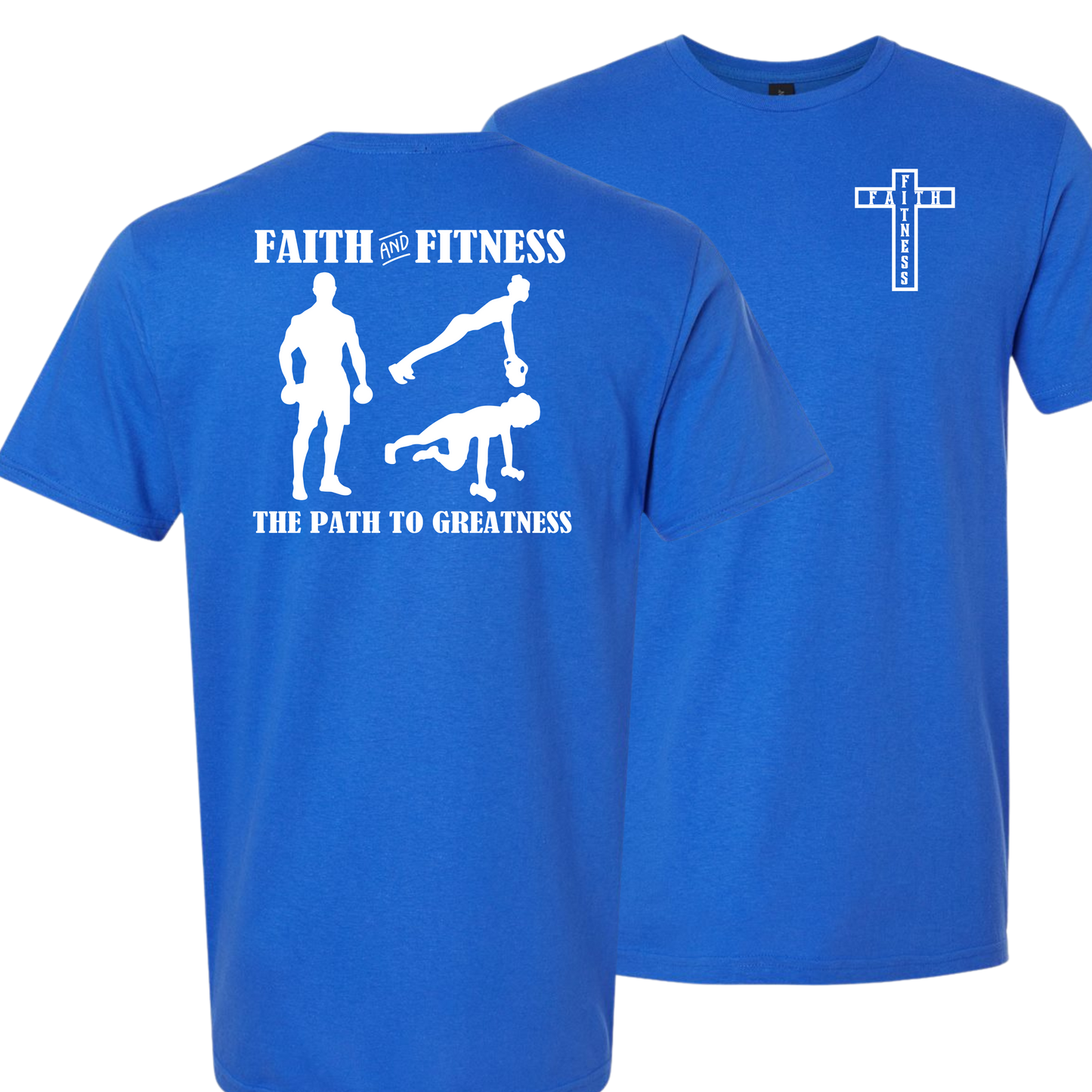 Faith and Fitness Softstyle T-Shirt YOUTH SIZES