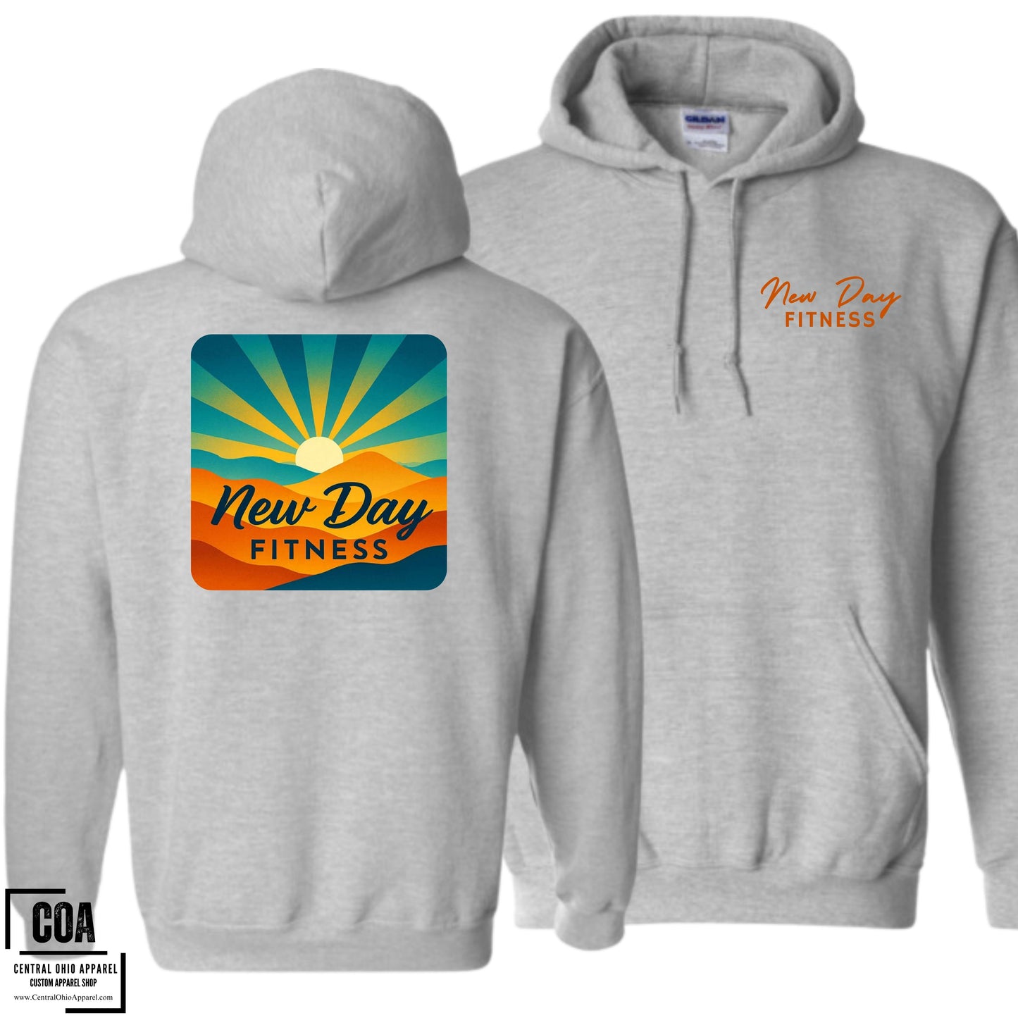 New Day Fitness 18500 Cotton Hoodie