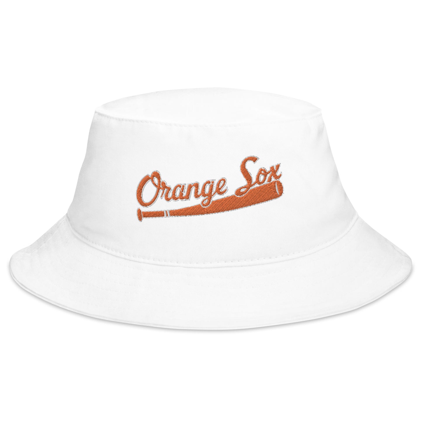 Orange Sox Bucket Hat with embroidered logo