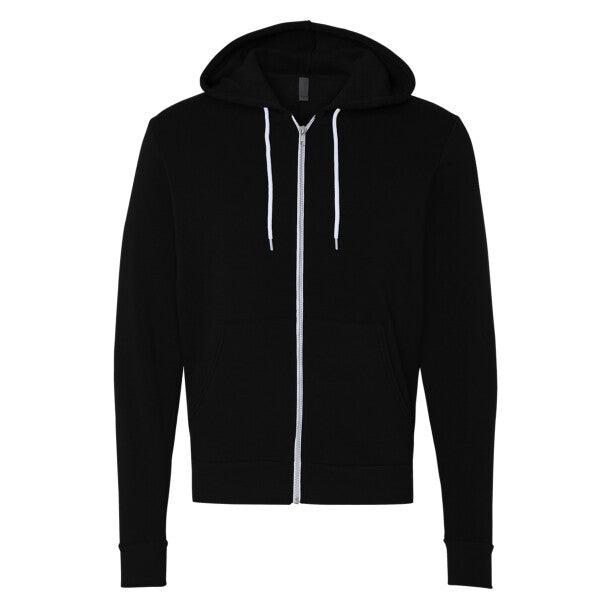 New Day Fitness Bella & Canva 3739 Fleece Full-Zip Hoodie