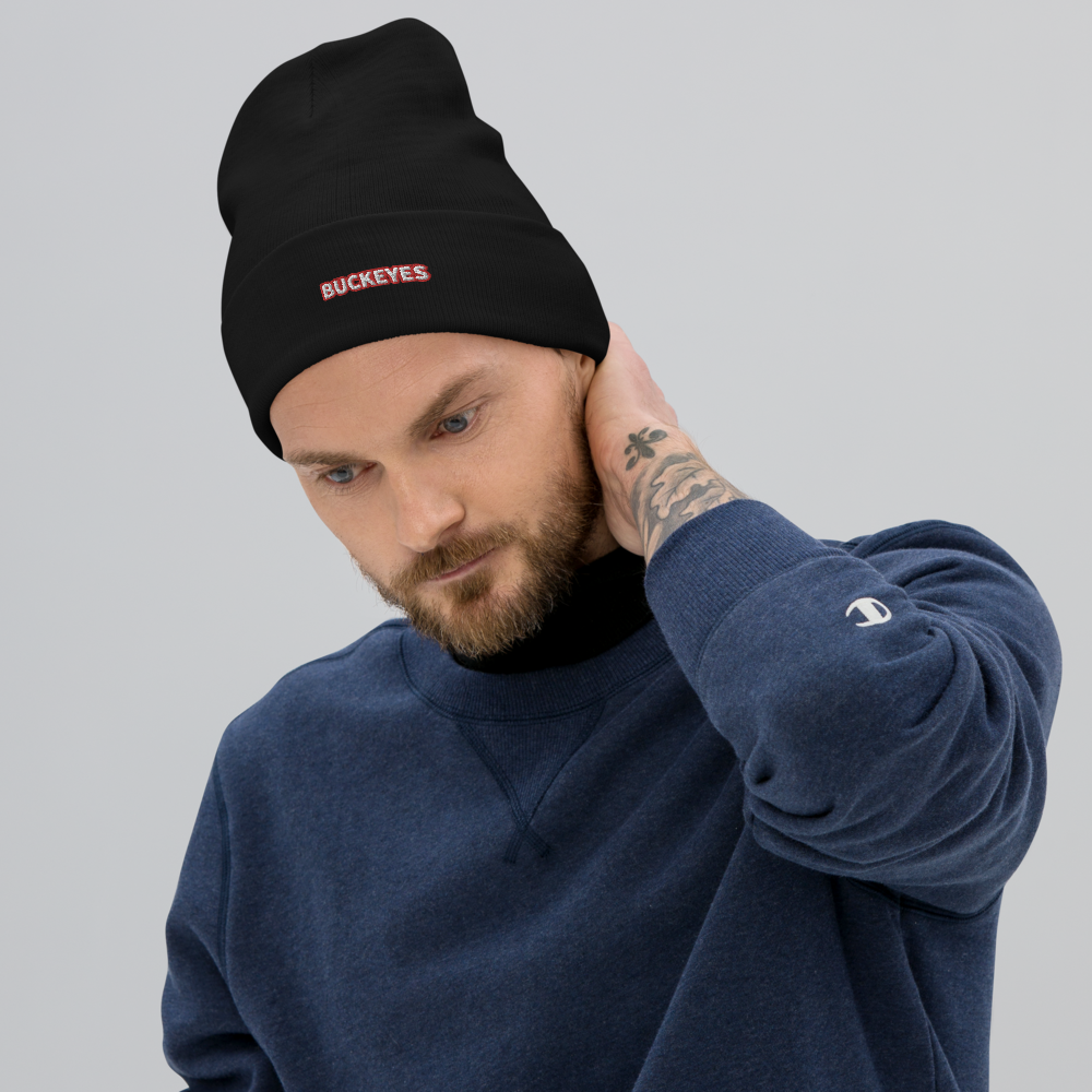 Buckeyes Embroidered Beanie