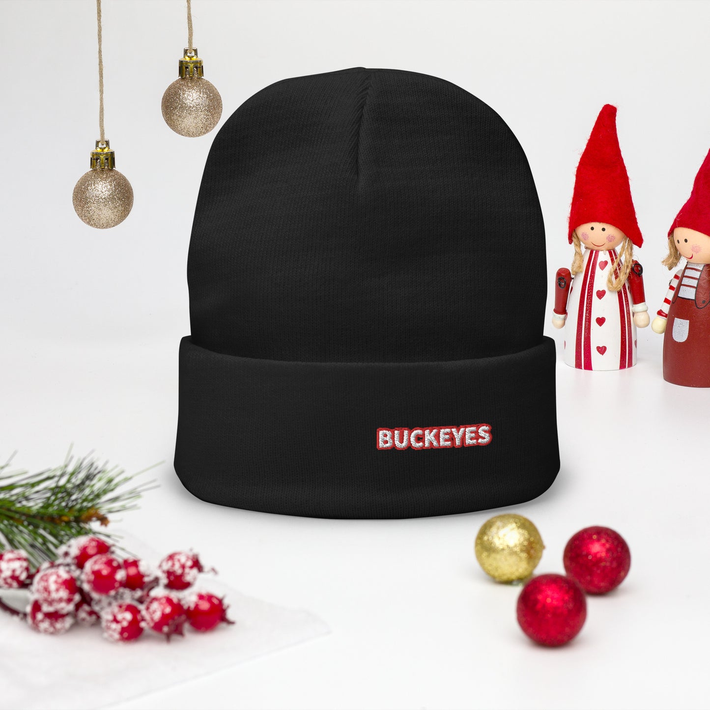Buckeyes Embroidered Beanie
