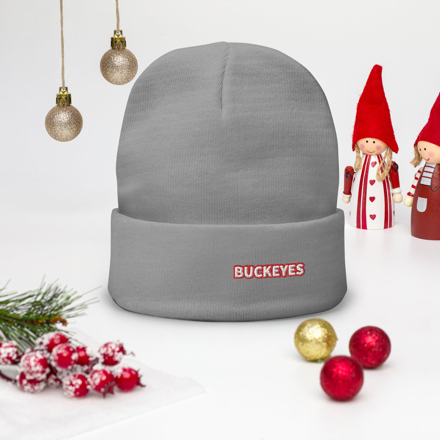 Buckeyes Embroidered Beanie