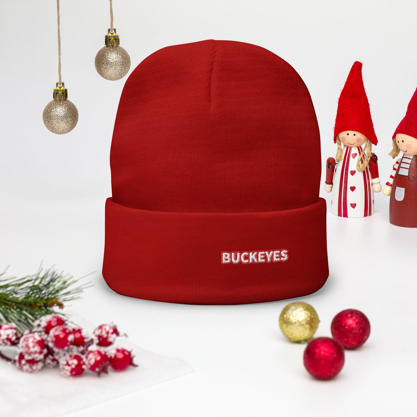 Buckeyes Embroidered Beanie