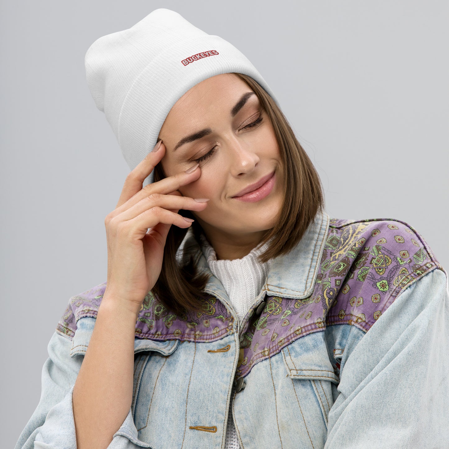 Buckeyes Embroidered Beanie